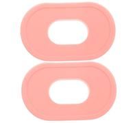 EXAOMBLE 2Pcs Scuba Diving Silicone Lip Guard Mouthpiece Protector for Cold Sting Safety Lightweight Durable Diving Regulator Accessories for Water Sports Activities
