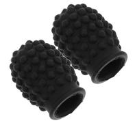 EXAOMBLE 2pcs Silicone Drumstick Cap Covers for Drumsticks Protecting against Damage and Reducing Volume for Home Practice Sturdy Material and Noise Control Features