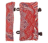 EXAOMBLE 2pcs Teakettle Handle Cover Teapot Handle Cover Heat-Insulated Cloth with Tied Buckles Anti Scalding Kitchen Accessory for Boiling Water Use in Winter