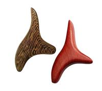EXAOMBLE 2pcs Wood Acupoint Massage Sticks Body Massagers for Deep Tissue Relief for Trigger Point Therapy Suitable for Relaxation and Muscle Recovery