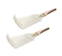 EXAOMBLE 2pcs Wool Rake Cashmere Brush Pet Hair Removal Combs Deshedding Comb for Rabbit Cat Safe for Pet Random Style