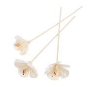 EXAOMBLE 3 Pcs Aromatherapy Stick Oils Diffusing Room Fragrance Sticks Cashmere Vanilla Diffuser Scent Diffuser Sticks Essential Oil Diffusers Humidifier Freshener Scented White Wood Fiber