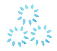 EXAOMBLE 3 Strings Rainproof Origami Crane Garland Pearl Light Blue Strings Handmade Japanese Wedding Party Photo Props Reception Decorations