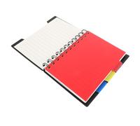 EXAOMBLE 3 Subject Writing Journal Notebook with Tabbed Dividers, Wide Ruled Paper, and Spiral Binding for On-the-go Use and Professional Office Tasks Random Color