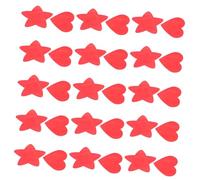 EXAOMBLE 30pcs Heart Star Shaped Self Adhesive Bandages Fun Flexible Plasters for Breathable Wound Care for Boys Portable Comfortable for Home School Outdoor Activities