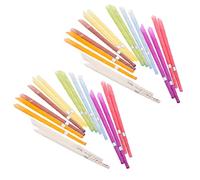 EXAOMBLE 30Pcs Portable Ear Aromatherapy Sticks Natural Beeswax Ear Wax Remover Tool Trumpet Shaped Design for Easy Use for Relaxation and Improved Sleep Quality