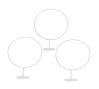 EXAOMBLE 3pcs Ball Holders for Wall Multi-function Basketball Holder Made of Iron Space-saving Sports Balls Stand with Simple Practical Design for Home and Supermarkets