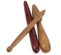 EXAOMBLE 3pcs Manual Foot Pressure Point Massage Sticks Portable Foot Massager Tool with Comfortable Synthetic Material, Promote, for Whole Body Use While Watching Tv