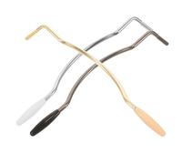 EXAOMBLE 3pcs Single Tremolo Whammy Bar Arm Curved Bridge for Electric Guitar Lightweight Guitar Accessory with Tip Easy Operation for Beginners and Experienced Players