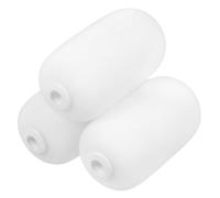 EXAOMBLE 3pcs Telescopic Rod Replacement Heads for Sponge Rod Water Absorbent Stick Detachable Sponge Head for Pottery Trimming Tools