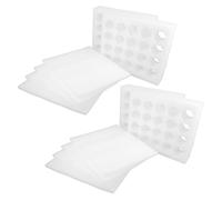 EXAOMBLE 4 Sets Shatterproof Portable Egg Holder Tray Reusable Incubation Organizer for Outdoors Home Storage and Logistics Egg Protection
