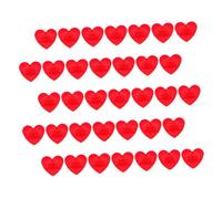 EXAOMBLE 40PCS Heart Shaped Bandages Adhesive Dressings for Sensitive Skin Fun DIY Care for Outdoor and Emergency Use Portable Healing Supplies