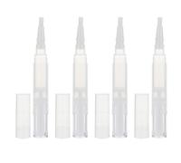 EXAOMBLE 4pcs 4ml Reusable Nail Oil Pen Set for Cuticle and Eyelash Growth, Abs Material with Easy Twist Operation, for Manicure and Nail Art Supplies