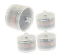 EXAOMBLE 4Pcs Cat Water Fountain Filter Replacement Kit for Pet Accessories Deep Filtering Activated Carbon Cartridges Compatible with Cat Drinking Fountains to Remove Hair Debris and