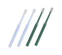 EXAOMBLE 4Pcs Comfortable Pet Toothbrush Ergonomic Design for Cats Puppies Lightweight Safe Oral Care for Various Mouth Shapes Easy Teeth Cleaning Experience