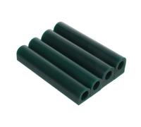 EXAOMBLE 4pcs Ring Wax Tubes for Jewelry Casting Precision Round Modeling Wax with Center Clear Detailed for Beginner Jewelers and Studio Use