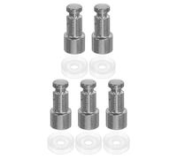 EXAOMBLE 5 Sets Replacement Float Valve for Electric Pressure Cookers Compatible with 4l 5l 6l Models, Stainless Steel and Rubber Construction with High Temperature and Corrosion