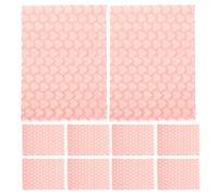 EXAOMBLE 50pcs Heart Bubble Mailers Bubble Pouches Compact and Light in Weight Plastic Charming Heart Design Prevents Damage During Transit Provides Excellent Cushioning for Protective