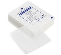 EXAOMBLE 50pcs Individually Wrapped Cotton Highly Absorbent Square Swabs for Care Breathable Bandaging Supplies for Sensitive Skin