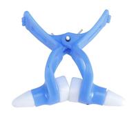 EXAOMBLE 5pcs Blue Nose Shaper Clips Made of Odorless Abs Material Compact Nasal Bridge Straightener for Natural Lifting and Shaping the Nose
