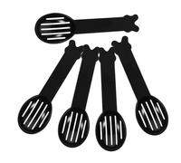 EXAOMBLE 5Pcs Hamster Sand Cleaning Spoons Durable Body Cleaning Spoon for Small Pets Lightweight Easy to Use for Hamster Bath Feeding Selection