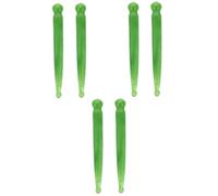 EXAOMBLE 6pcs Acupuncture Massage Tool Face Massagers Sticks for Fatigue Relief and Relaxation for Home and Salon Use Green