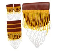 EXAOMBLE 6pcs Billiard Table Pocket Bags Plastic Pool Table Pockets Replacement Billiard Accessories for Boys and Girls Suitable for Sturdy