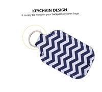 EXAOMBLE 6pcs Hand Bottle Sleeve Bottle Protector Key Ring Design for Hanging Travel