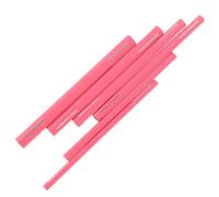EXAOMBLE 6pcs Pink Metal Nail Shaping Wands for Manicure and Home Use, Crystal Cuticle Pushers with User Friendly Design and Easy to Clean Surface, Gel and French Nail Art Tools