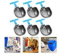 EXAOMBLE 6pcs Rabbit Water Bowl Automatic Water Feeder Rabbit Drinking Bowl Pet Container for Small Animals Bunny Accessories