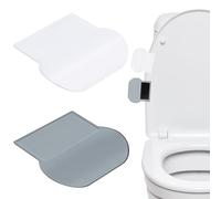 EXAOMBLE 6pcs Toilet Lid Lifter for Toilet Handle Replacement Lightweight PC Material with Easy to Clean Feature Avoid Direct Touch Suitable for Hotel and Office Use