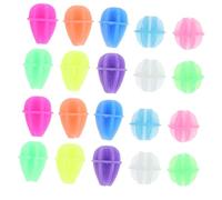 EXAOMBLE 72pcs Bicycle Spoke Beads Decorations PP Resin Small Wheel Clips Bike Accessories for Teens Fits Standard Bicycle Spokes Easy DIY Crafting