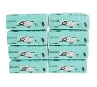 EXAOMBLE 8pcs Household Paper Towels and Hand Tissues White Pumping Paper Extraction for Kitchen Bathroom Toilet Use