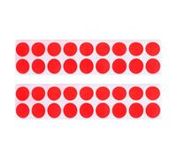 EXAOMBLE 900pcs Red 2cm Diameter Paper Target Patches Set, Self-adhesive Shooting Accessories for Indoor and Outdoor Use, Hunting and Fishing Target Supplies
