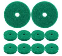 EXAOMBLE 90Pcs Felt Pads for Piano Keyboard Green Wool Washers for Sound Absorption and Front Rail Stabilizing Piano Parts