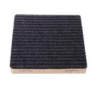EXAOMBLE Adjustable Angle Wooden Pet Ramp with Felt Surface, Lightweight and Compact Dog Stairs for Small Dogs and Recovering Animals, for Indoor Use on Stairs and Couch