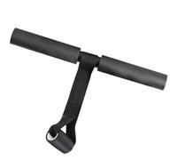 EXAOMBLE Adjustable Sit up Helper for Abdominal Muscle Exercise with High-elastic Steel and Pvc Material, Portable Fitness Equipment for Waist and Arm Support at Home Use