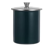 EXAOMBLE Ashtray Covered Ash Tray Stainless Steel, Windproof with Lid for Cigarettes Easy to Clean Modern Decorative Smokeless Ashtray for Living Room and Hotel Use for Home and Outdoor