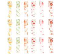 EXAOMBLE Assorted Colours of Pet for Dogs and Cats 18 Rolls Non-Woven Fabric with Comfortable Wearing Experience Wrap that Does Not Stick to Body Hair, for Pet Injury Care