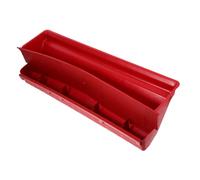 EXAOMBLE Automatic Quail Feeder for Poultry Cage Anti-spatter Plastic Food Trough Container for Chickens Ducks and Geese for Backyard Farming