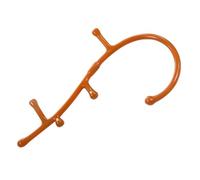 EXAOMBLE Back Massager Back Buddy Massager Long Handle Massage Tool Fatigue Promote Acupoint Massage Film Pp Material Daily Use Body Relief