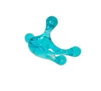 EXAOMBLE Blue Frog-Shaped Foot Massager Tool Acupoint Massage Function for Foot and Leg, Portable Plastic Trigger Point Massager to Promote Cell Repair and Relax Muscles