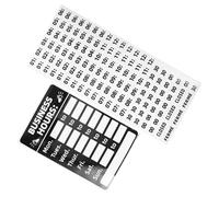 EXAOMBLE Business Hours Opening Sign Set with Writable Pvc Adhesive for Store Grand Opening and Restaurant Use, Easy to Remove Business Operation Hours Sign Stickers