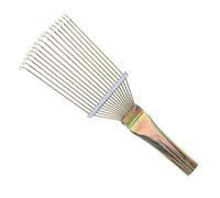 EXAOMBLE Cattle Hair Grooming Rake and Livestock Horsehair Brush for Shedding and Combing Ergonomic Handle Easy to Clean Animal Grooming Tool
