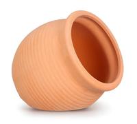 EXAOMBLE Ceramic Fish Shelter Decor for Fish Tank and Aquarium Lightweight Natural Modelling Cave Providing Safe Place