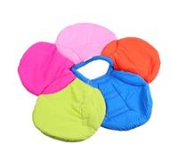 EXAOMBLE Colorful 1 Flower Shape Cat Neck Cone Soft Cloth Polyester Healing Protective Cone Not Too Loose Does Not Affect Daily Movement for Surgical