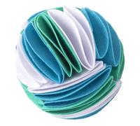 EXAOMBLE Colorful Sniff Balls Pet Dog Sniff Training Felt Material Interactive Slow Feeder Ball for Playing in The Garden and House Reducing Destructive Behavior and Encouraging Physical