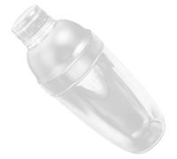 EXAOMBLE Creative Plastic Cocktail Shaker with Two-Stage Design, Multi-Function Mixing Cup for Amateur People and Professional Bartenders, for Home and Shops Use