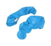 EXAOMBLE Dental Chair Cover Set Smooth Exterior 4pcs Waterproof Pu Leather Protects Chair Upholstery Suitable for Dental Stool Clinic Furniture