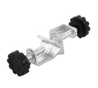 EXAOMBLE Desk Shelf Clamp Laboratory Stand Dual Screw Mount for Chemistry Equipment and Probe Stand Use As Tube Holder in Lab Experiments